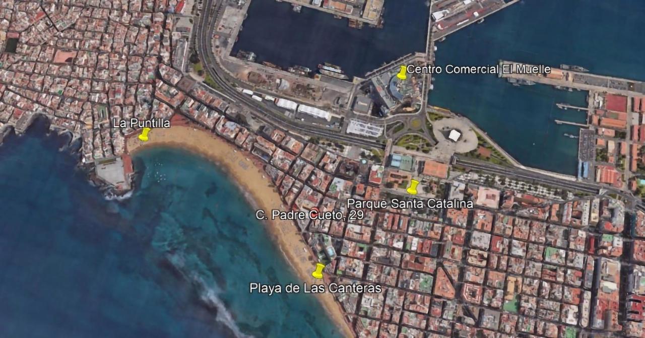 Flatguest Blue Sea - Canteras Beach - Balcony Λας Πάλμας ντε Γκραν Κανάρια Εξωτερικό φωτογραφία
